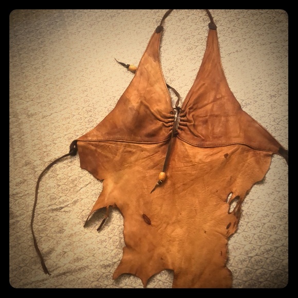 Genuine Leather One of a Kind Top